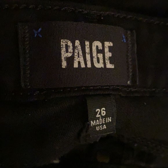 PAIGE, Black Verdugo Ultra Skinny Jeans - Picture 5 of 5